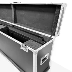 Flight Case para Tótem LCD DLS43 - con Foam, Ruedas y Asas – Transporte Seguro en Ferias y Eventos