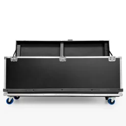 Flight Case para Tótem LCD DLS43 - con Foam, Ruedas y Asas – Transporte Seguro en Ferias y Eventos