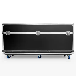 Flight Case para Tótems LCD DLS55 - con Foam, Ruedas y Asas – Transporte Seguro en Ferias y Eventos