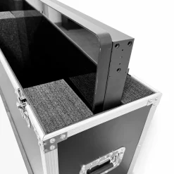 Flight Case para Tótems LCD DLS55 - con Foam, Ruedas y Asas – Transporte Seguro en Ferias y Eventos