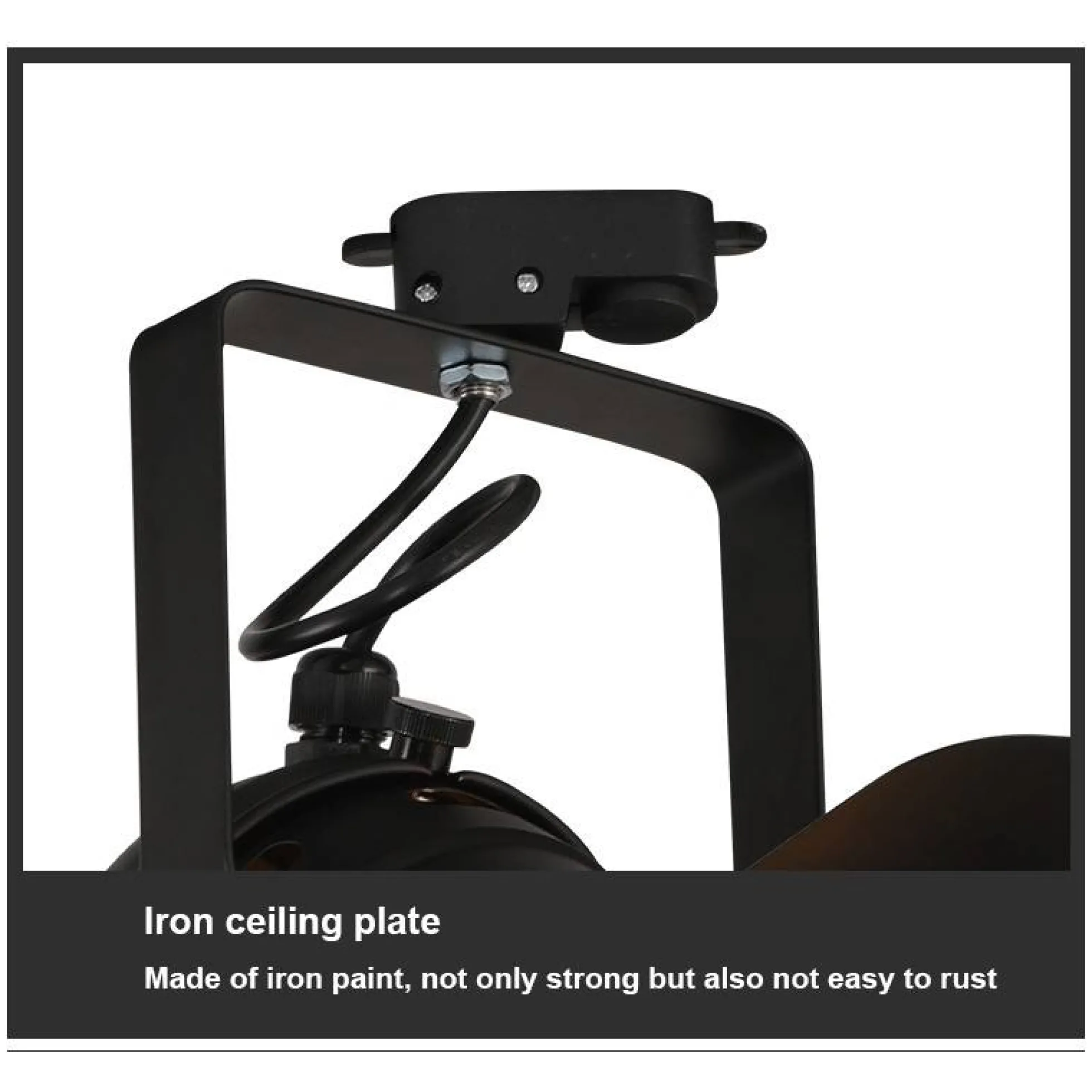 Foco carril monofásico orientable y extensible "Cinema" - E27