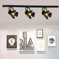 Foco carril monofásico orientable
