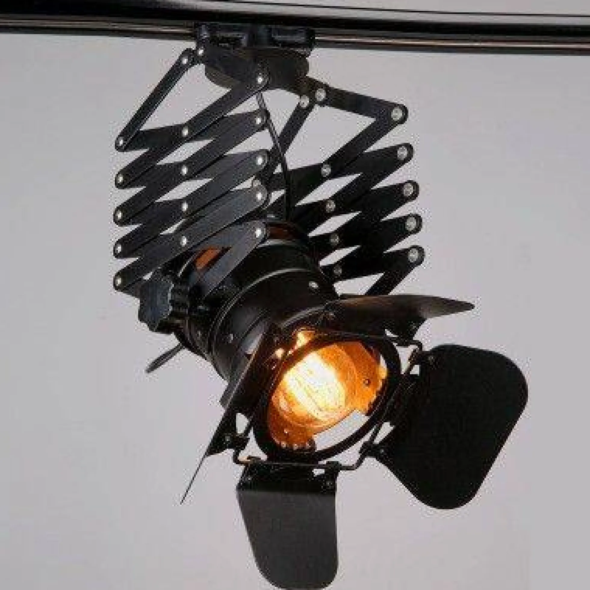 Foco carril trifásico orientable y extensible "Cinema" - E27
