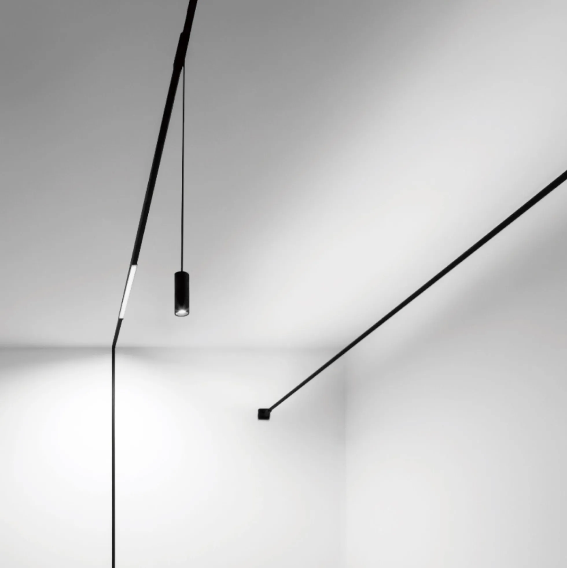 Foco de suspensión LED para carril magnético 48V - 5W - DALI-2 regulable