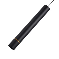 Foco de suspensión LED para carril magnético 48V - 8W - Línea dorada