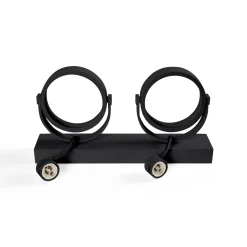 Foco de techo doble orientable