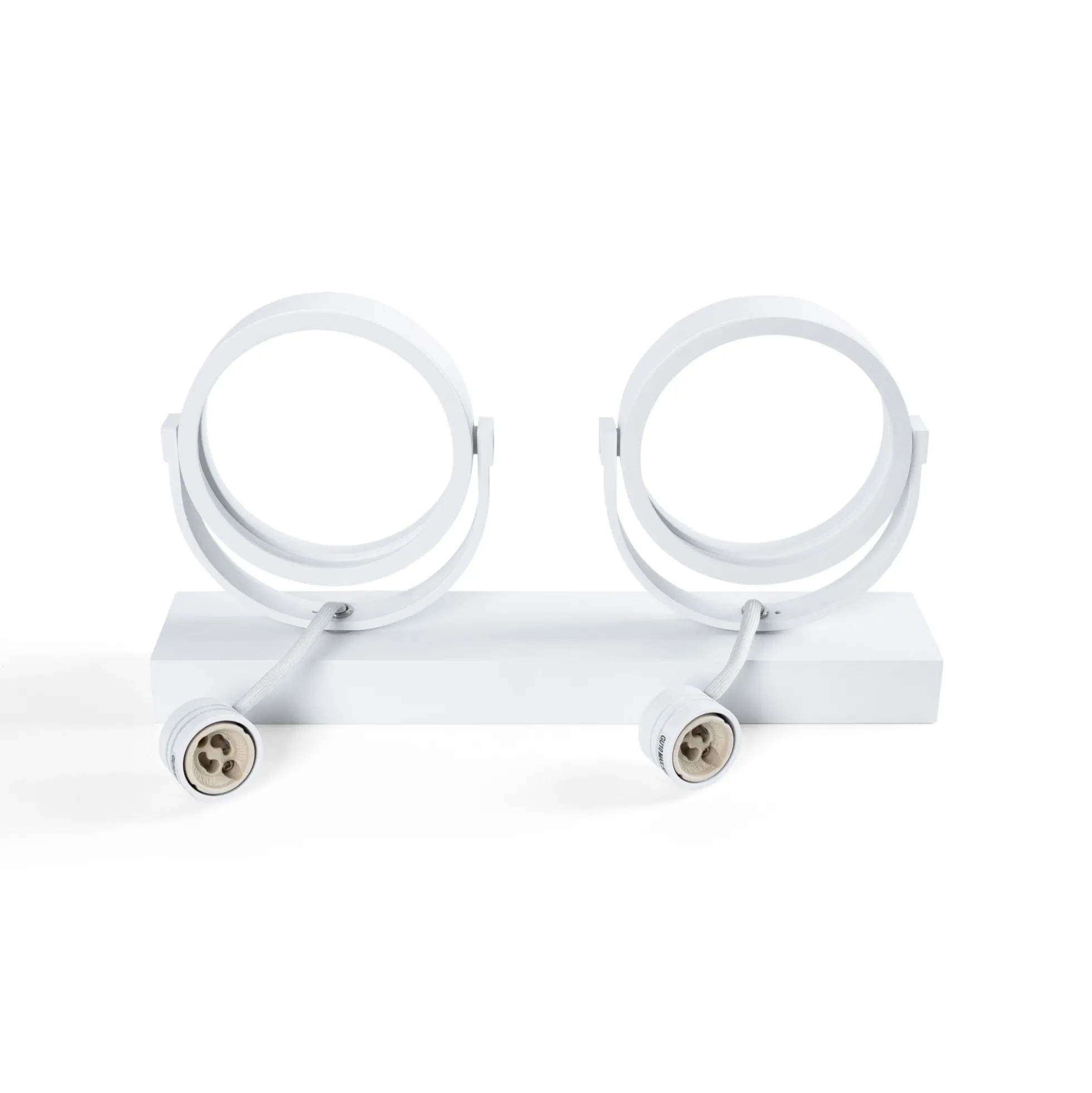 Foco de techo doble orientable "IRIS" - 2 x AR111 GU10