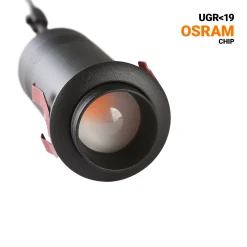 Foco de techo empotrable