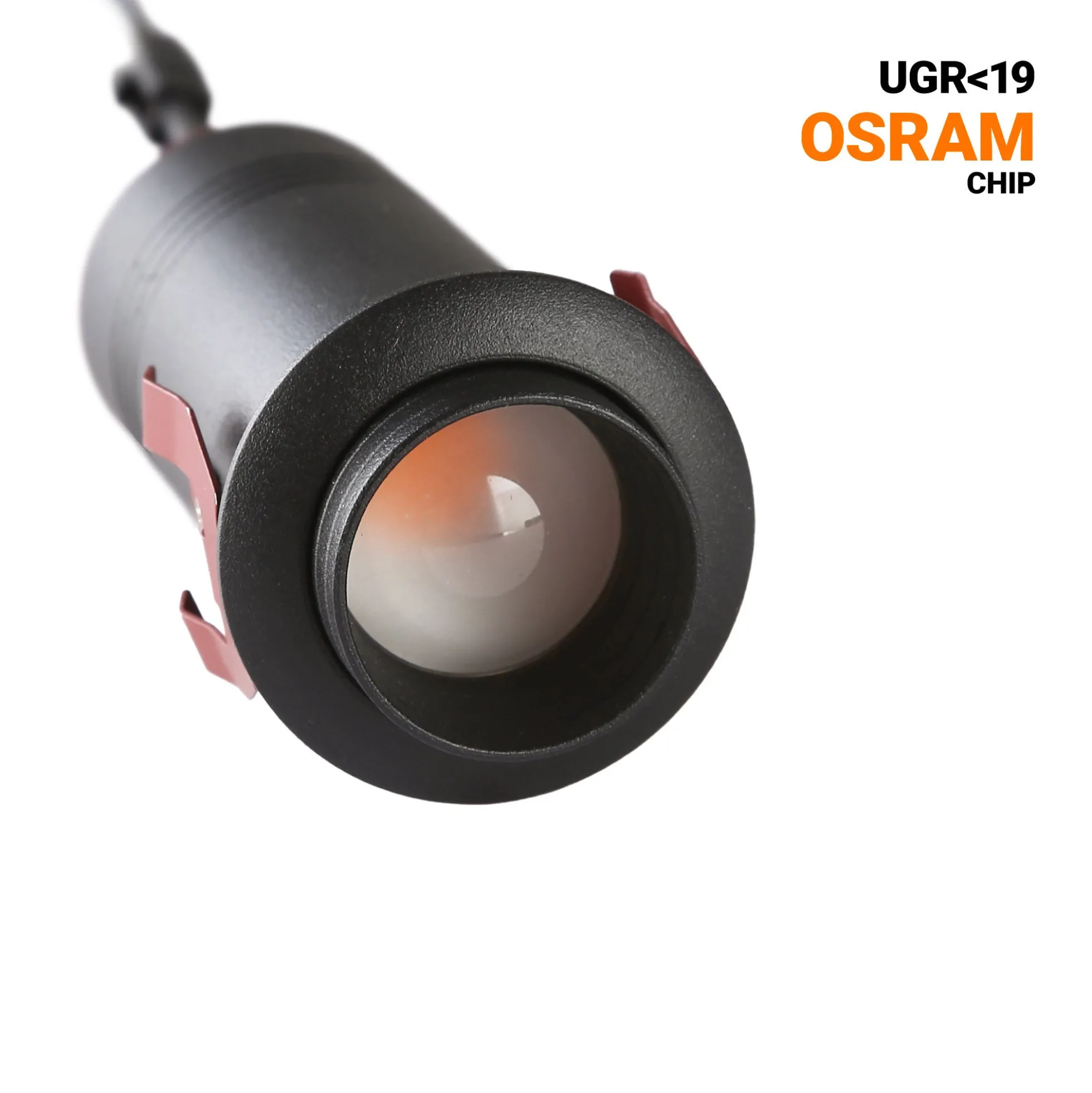 Foco de techo empotrable "ROMI" 7W - Zoom - Chip OSRAM - 2700K