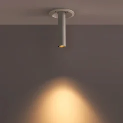 Foco de techo LED empotrable 3W - Extensible 120mm - Orientable - Chip OSRAM - 2700K