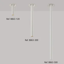 Foco de techo LED empotrable 3W - Extensible 120mm - Orientable - Chip OSRAM - 2700K