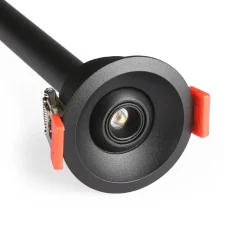 Foco de techo LED empotrable 3W - Extensible 300mm - Orientable - Chip OSRAM - 2700K