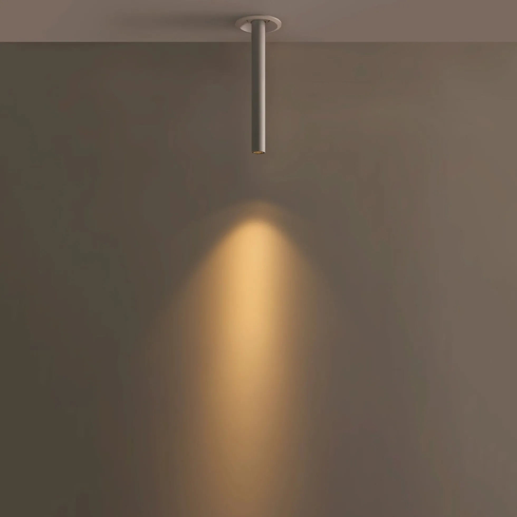 Foco de techo LED empotrable 3W - Extensible 500mm - Orientable - Chip OSRAM - 2700K
