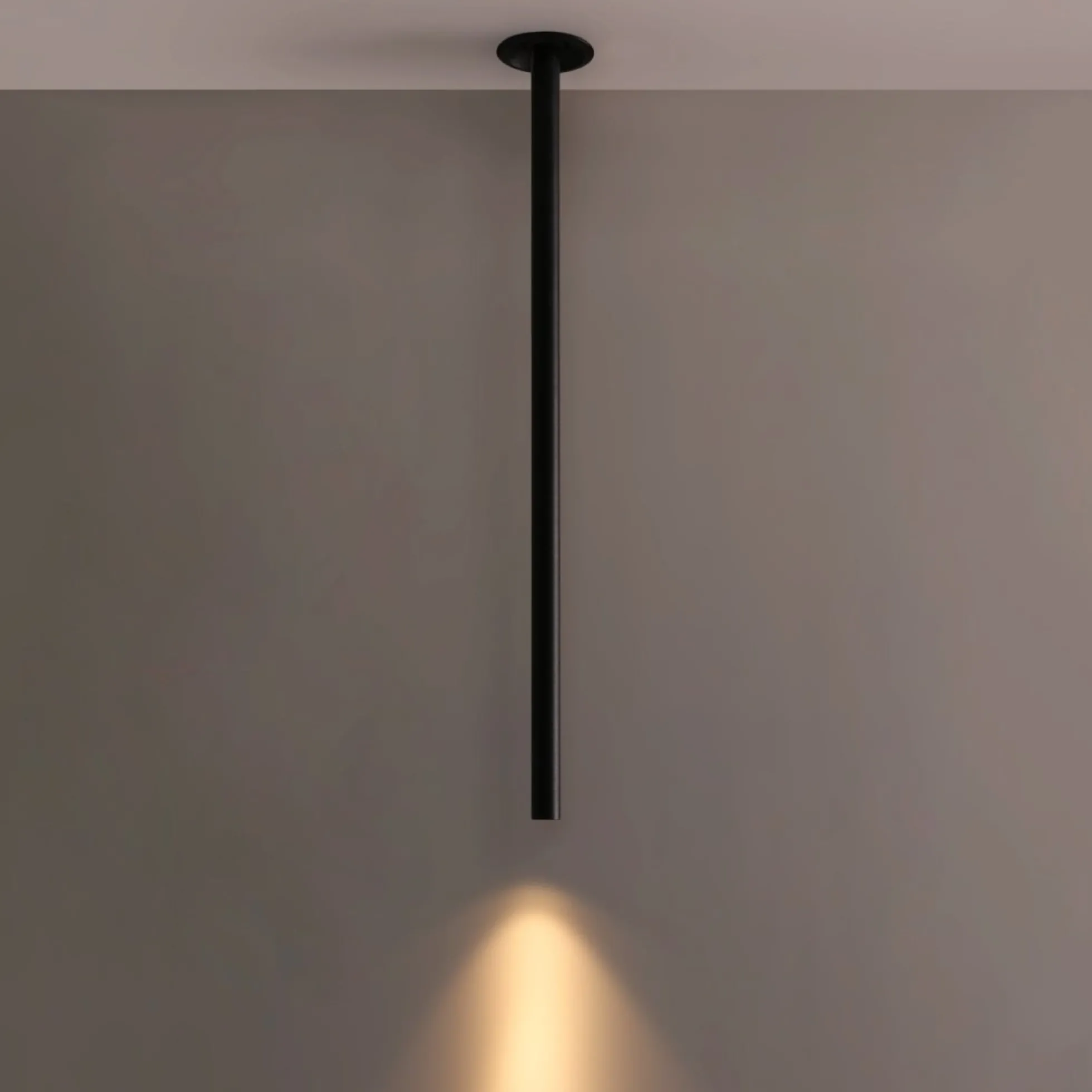 Foco de techo LED empotrable 3W - Extensible 500mm - Orientable - Chip OSRAM - 2700K