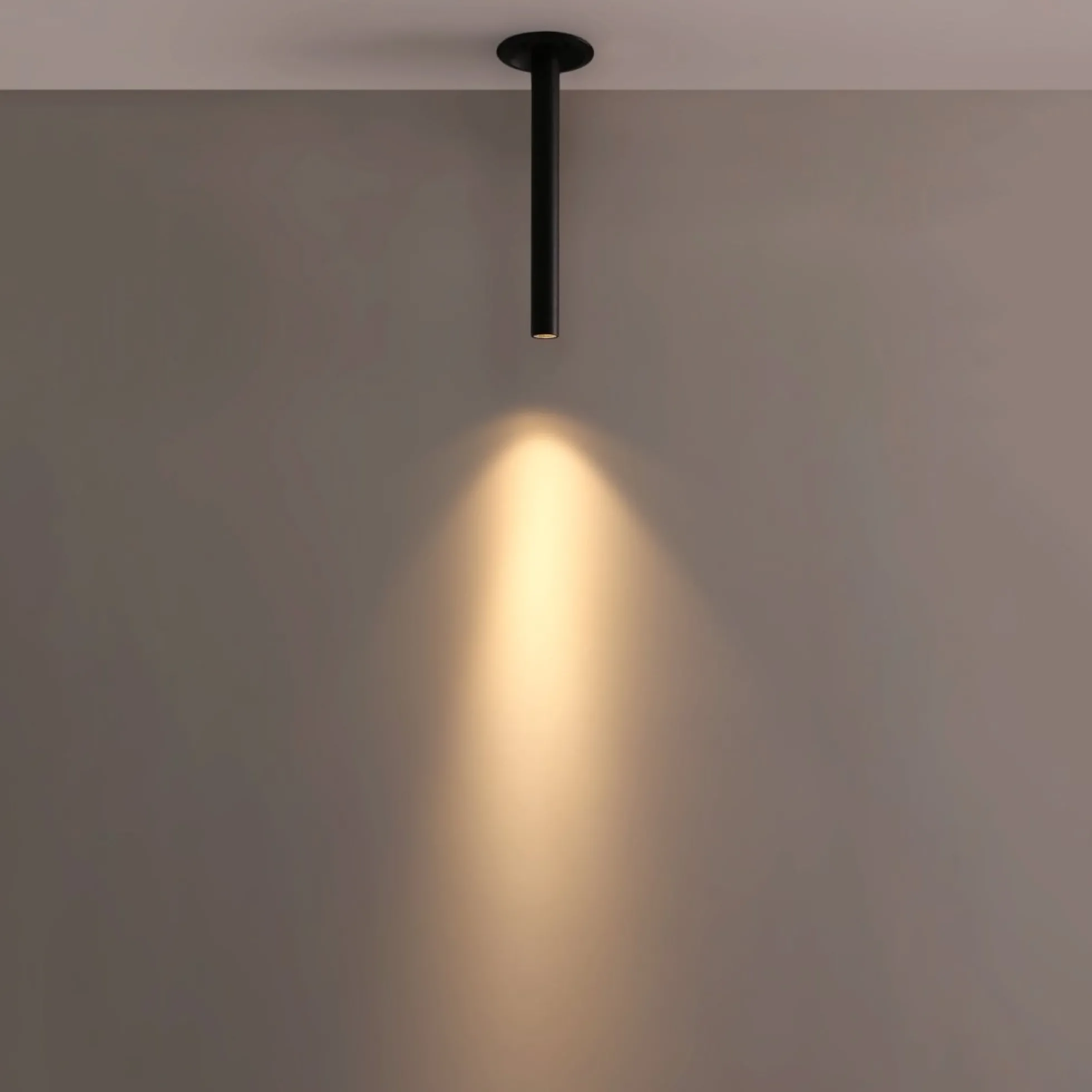 Foco de techo LED empotrable 3W - Extensible 500mm - Orientable - Chip OSRAM - 2700K