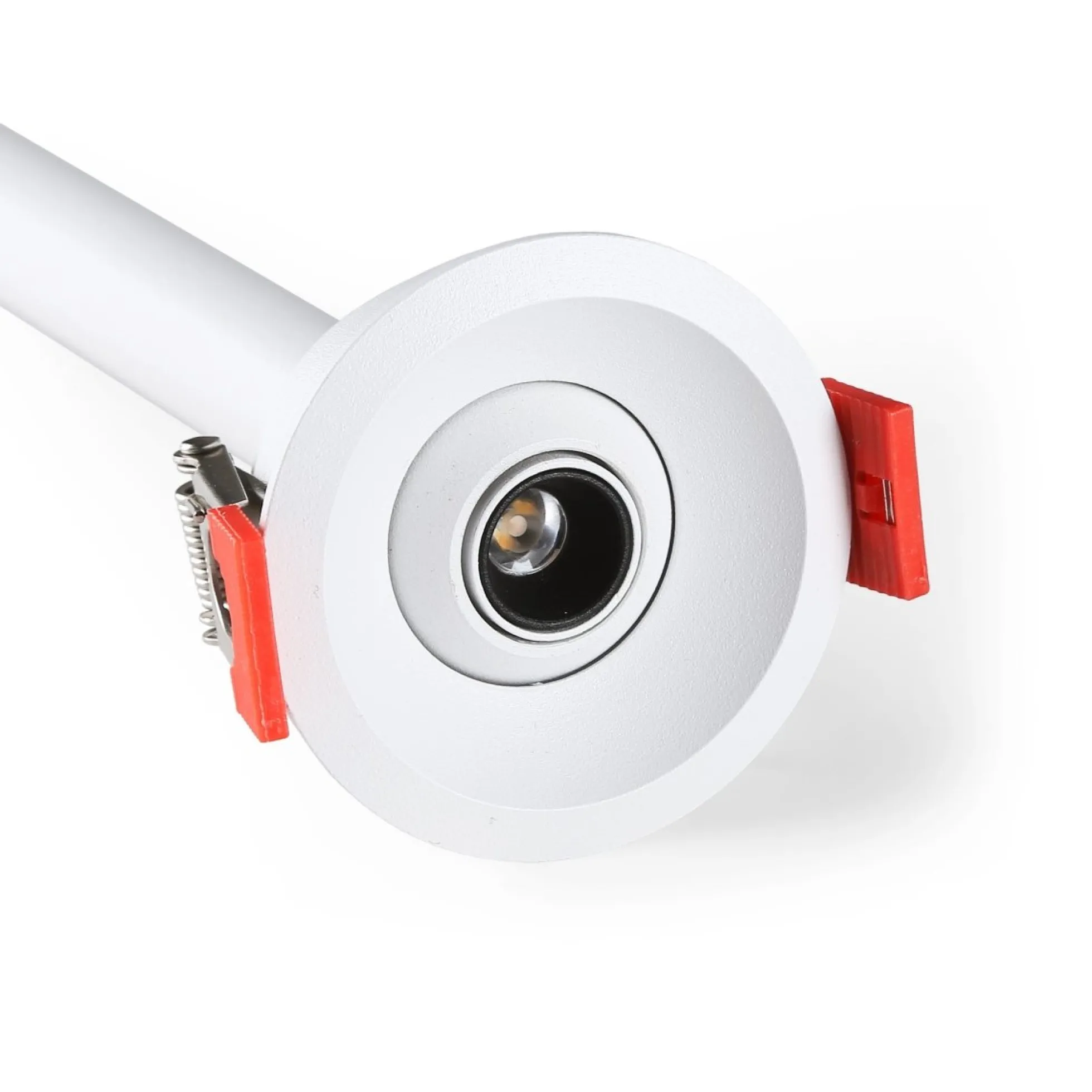 Foco de techo LED empotrable 3W - Extensible 500mm - Orientable - Chip OSRAM - 2700K