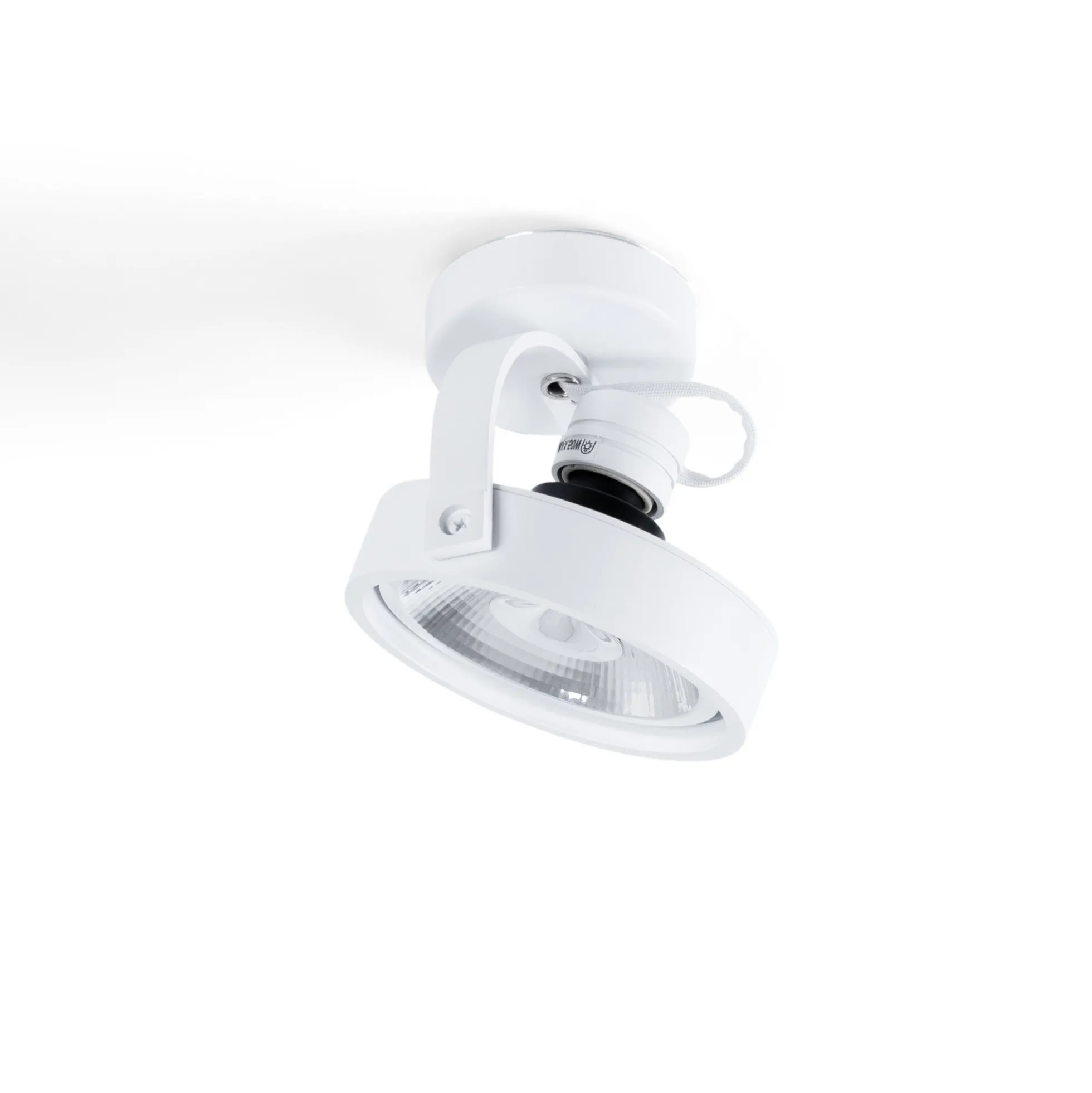 Foco de techo orientable "IRIS" + Bombilla AR111 GU10