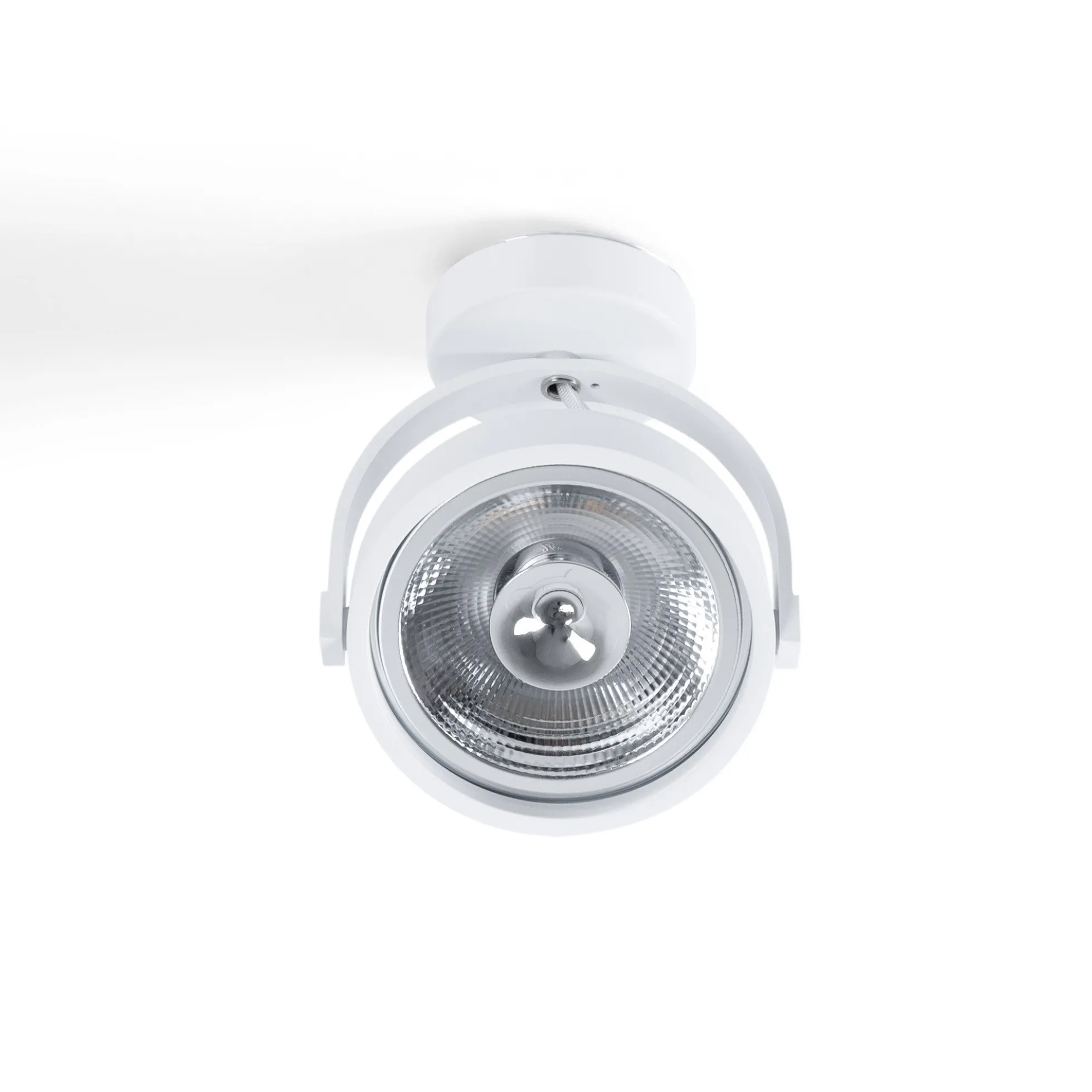 Foco de techo orientable "IRIS" + Bombilla AR111 GU10