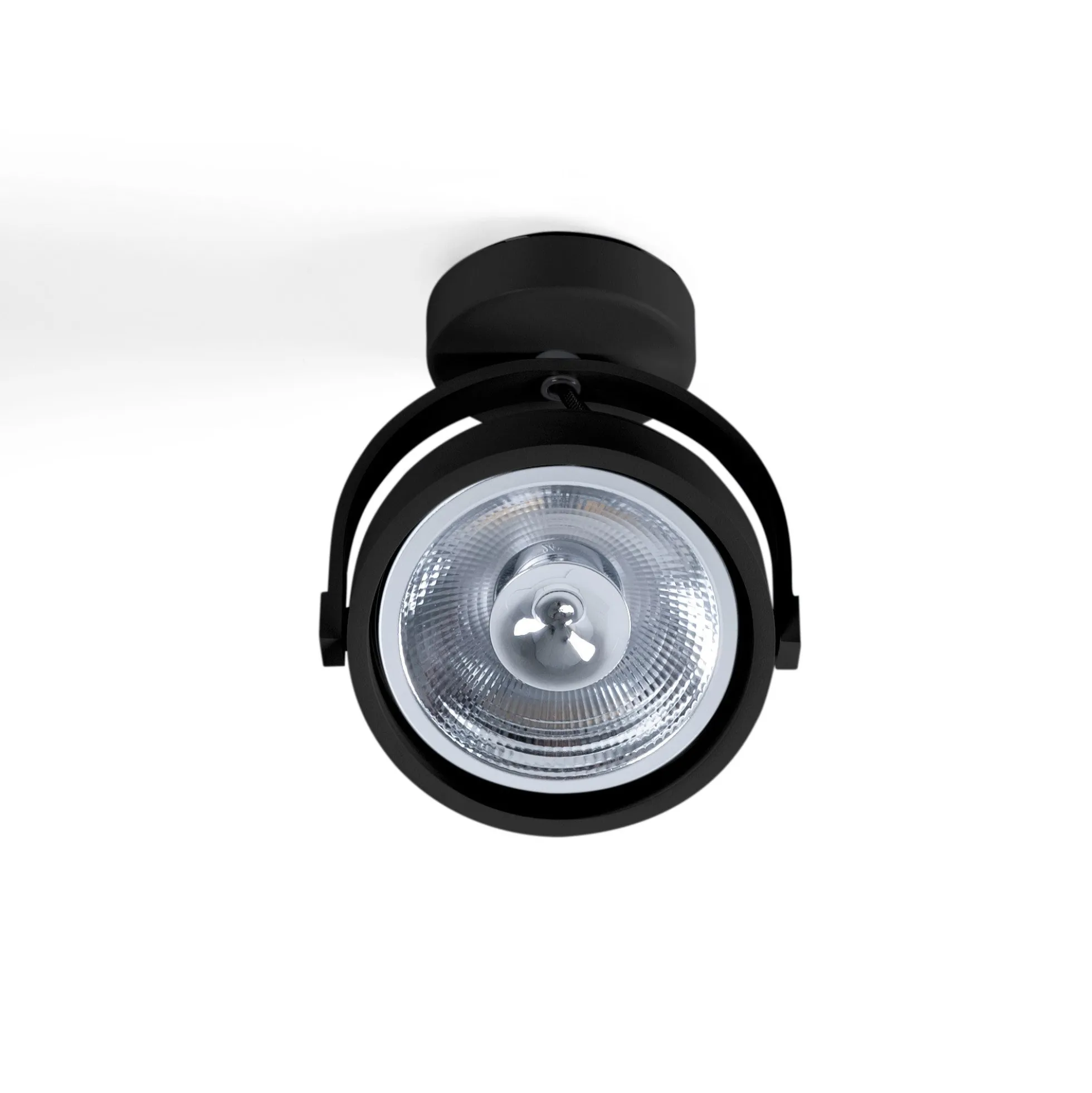 Foco de techo orientable "IRIS" + Bombilla AR111 GU10