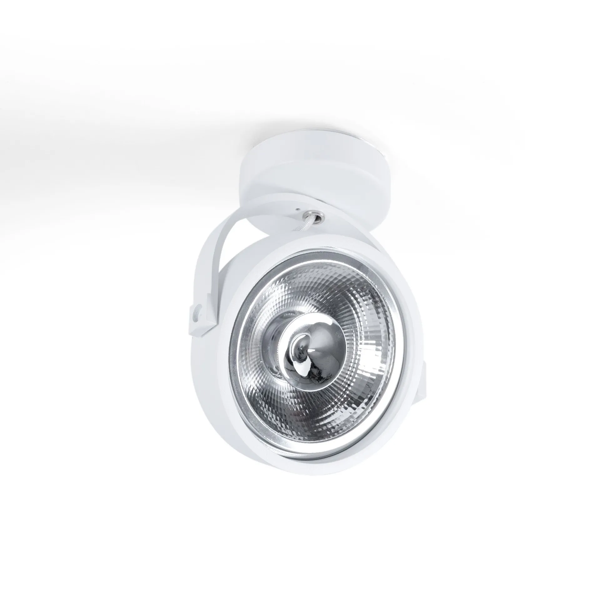 Foco de techo orientable "IRIS" + Bombilla AR111 GU10