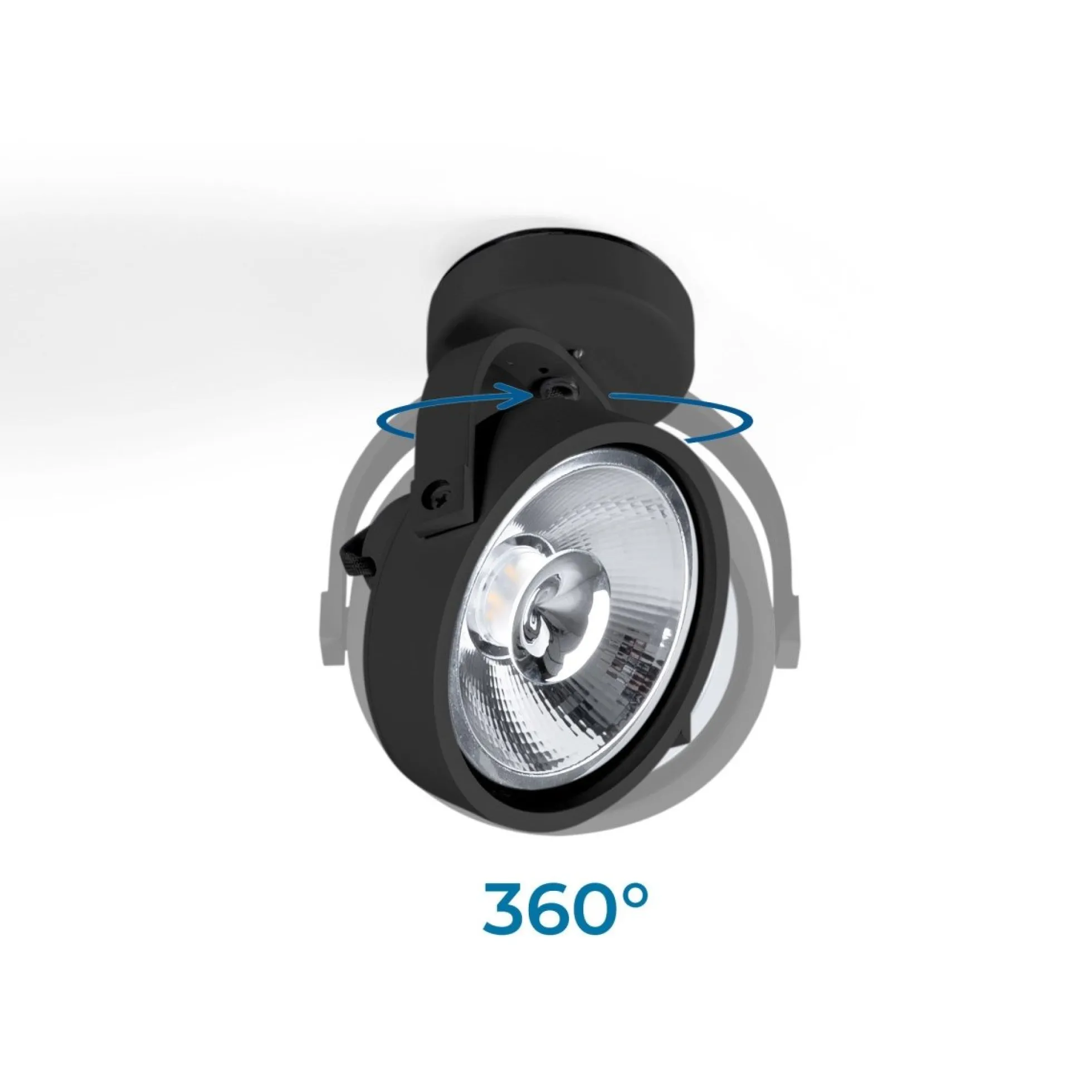 Foco de techo orientable "IRIS" - 1 x AR111 GU10