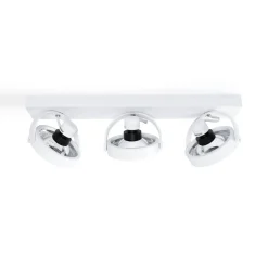 Foco de techo triple orientable