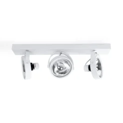 Foco de techo triple orientable