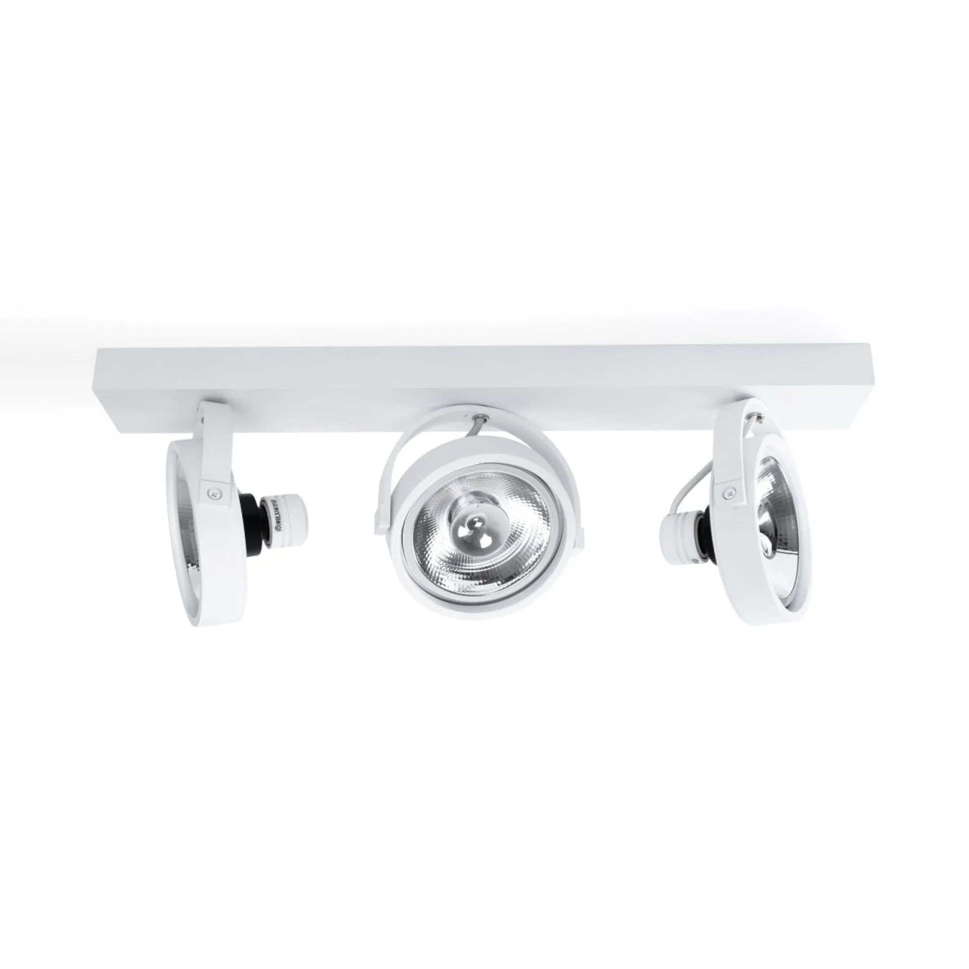 Foco de techo triple orientable "IRIS" + 3 bombillas AR111 GU10