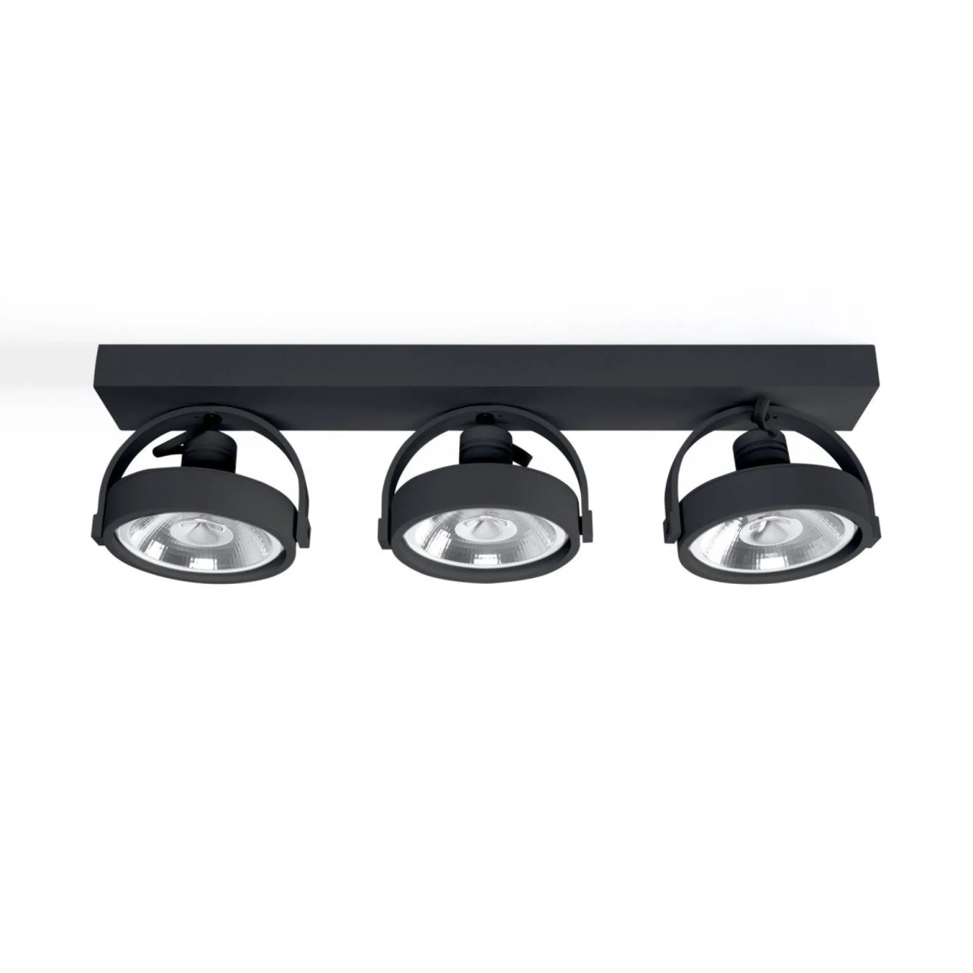 Foco de techo triple orientable "IRIS" + 3 bombillas AR111 GU10