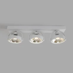 Foco de techo triple orientable