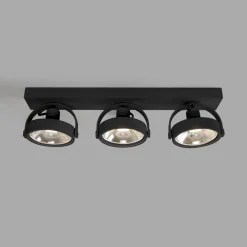 Foco de techo triple orientable