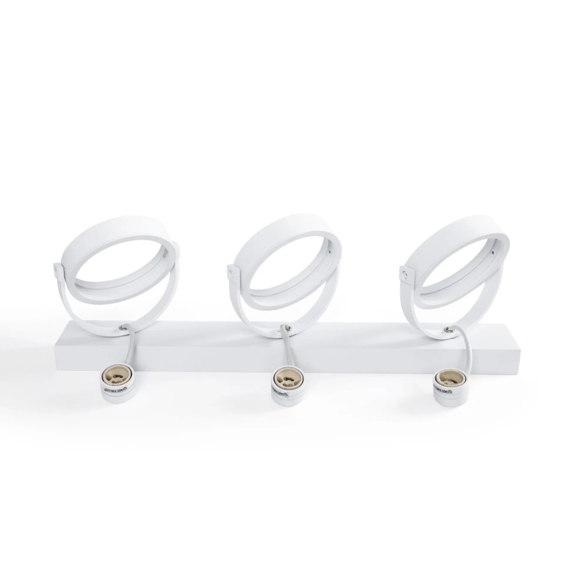 Foco de techo triple orientable "IRIS" - 3 x AR111 GU10