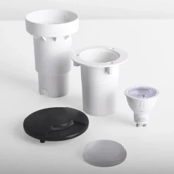 Foco empotrable en suelo LED FUMAGALLI CECI 90 2L GU10 3.5W