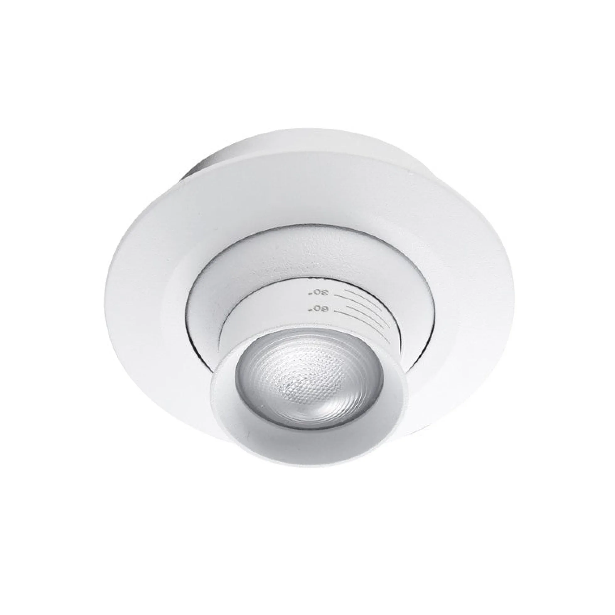 Foco empotrable LED con zoom - Orientable - Chip Cree - 2700K - 3W
