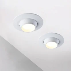 Foco empotrable LED con zoom - Orientable - Chip Cree - 2700K - 3W