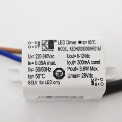 Foco empotrable LED con zoom - Orientable - Chip Cree - 2700K - 3W