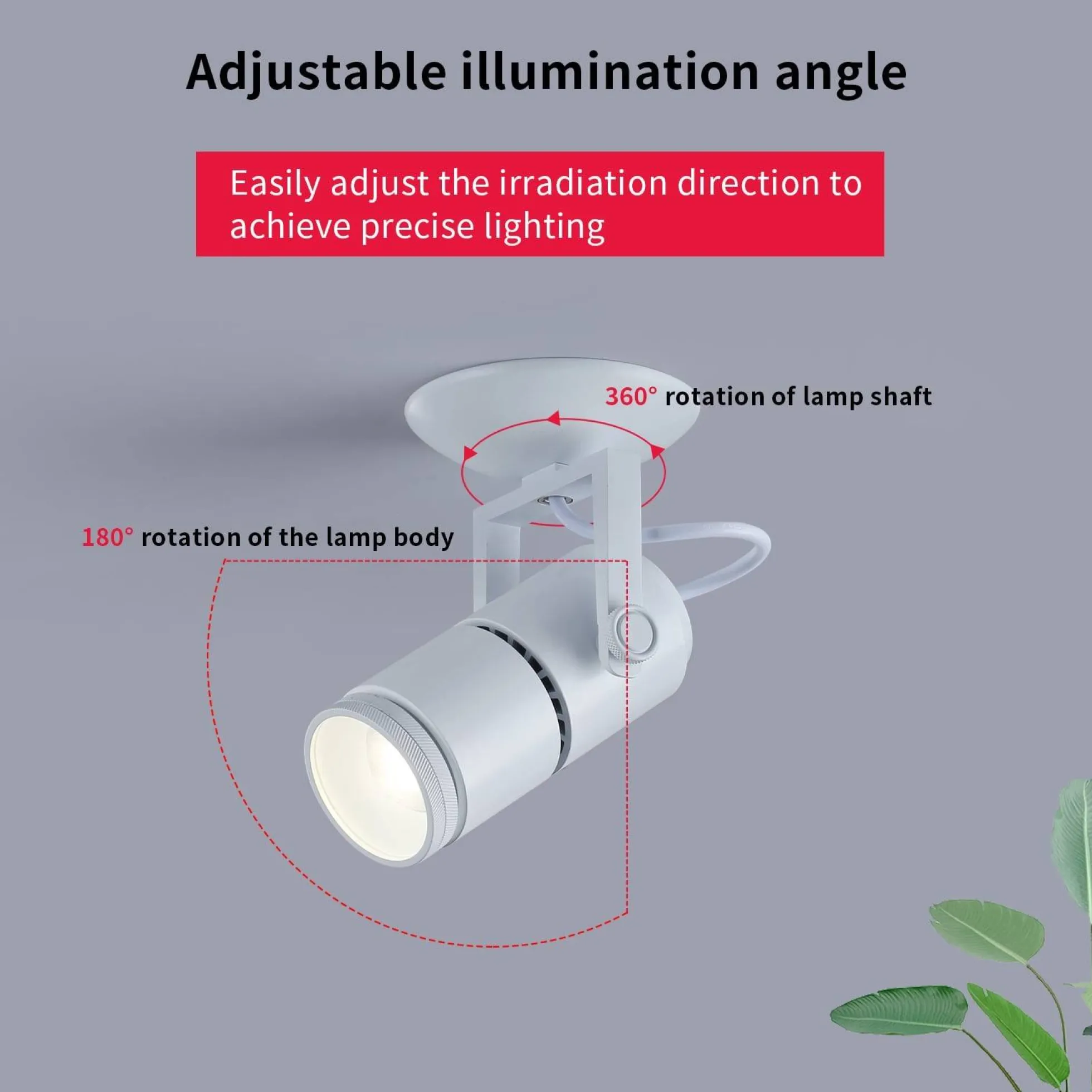 Foco LED COB empotrable y orientable con Zoom "COOPEN"12W