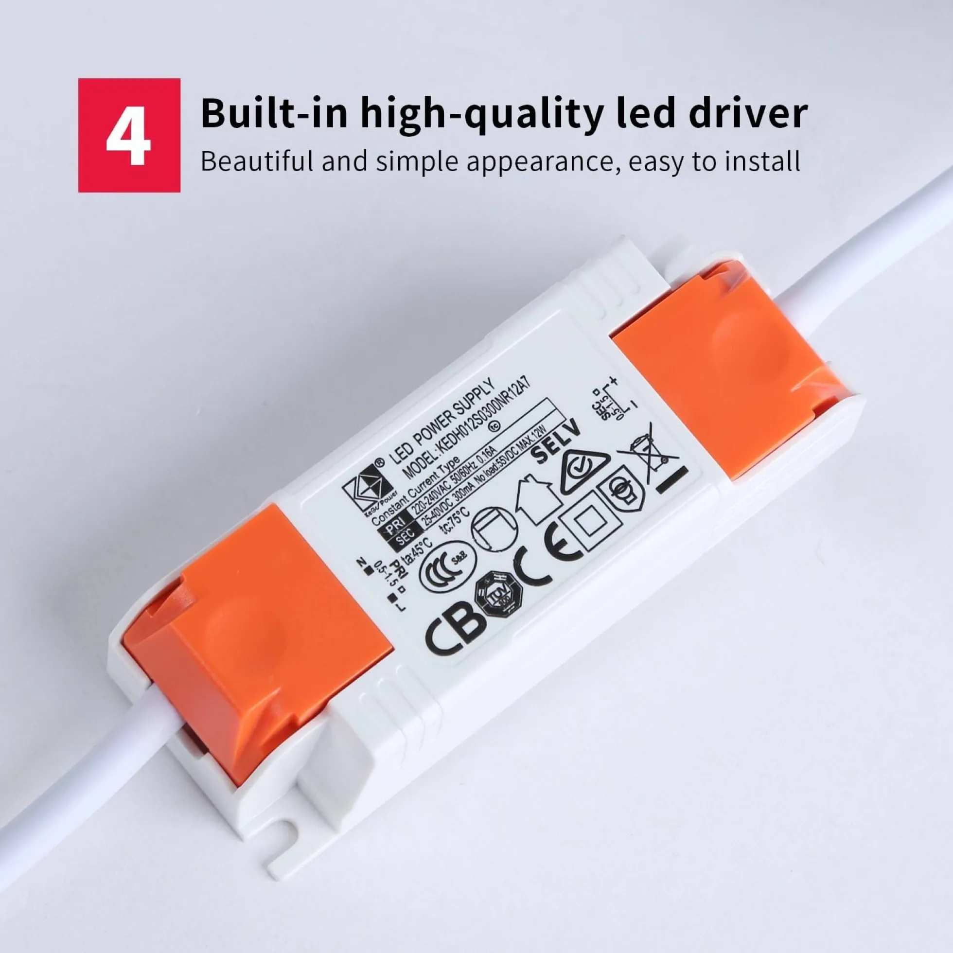 Foco LED COB empotrable y orientable con Zoom "COOPEN"12W