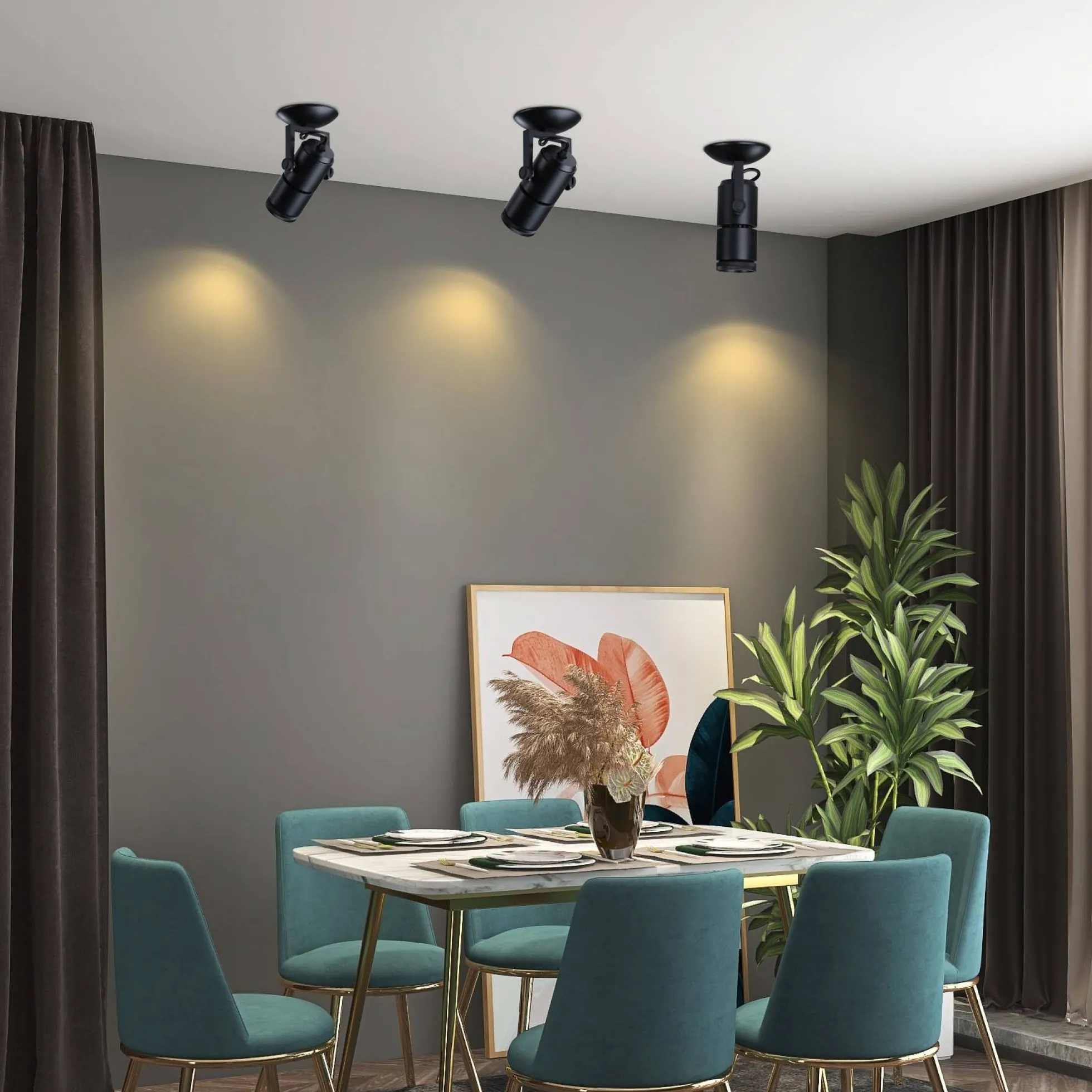 Foco LED COB empotrable y orientable con Zoom "COOPEN"12W