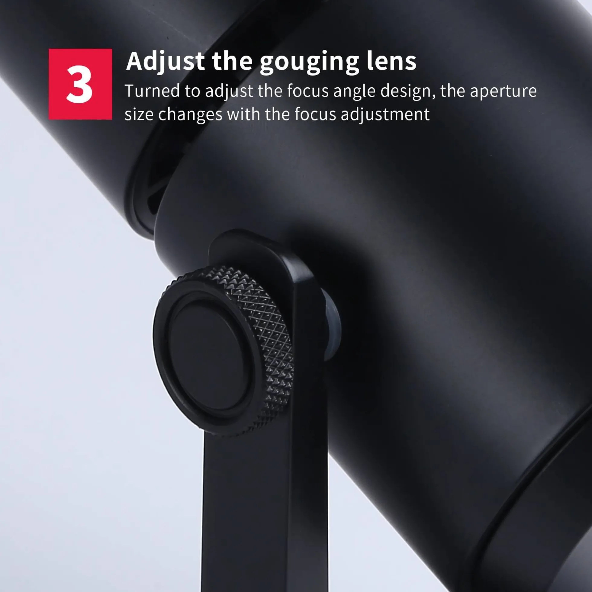 Foco LED COB empotrable y orientable con Zoom "COOPEN"12W