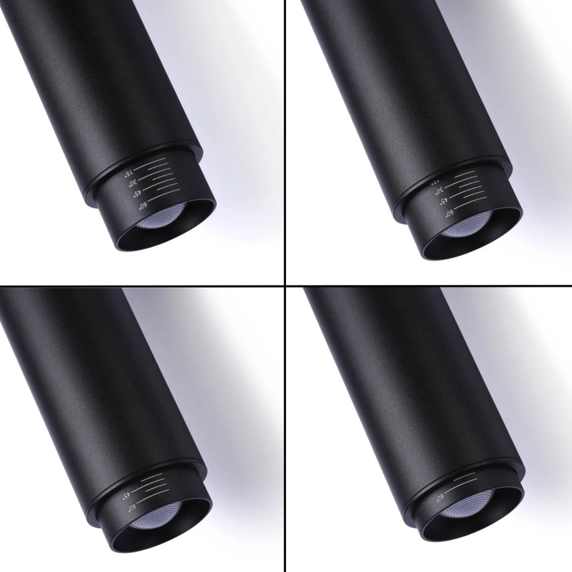 Foco LED de suspensión para carril magnético con ZOOM 15°-60° - 48V - 8W - UGR16 - CRI95