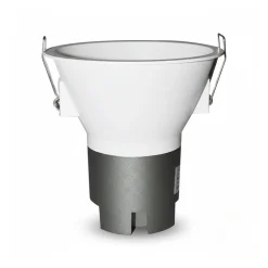 Foco LED empotrable blanco 11W "KOPPA"- Óptica 36º - Corte Ø 100mm - Bajo UGR