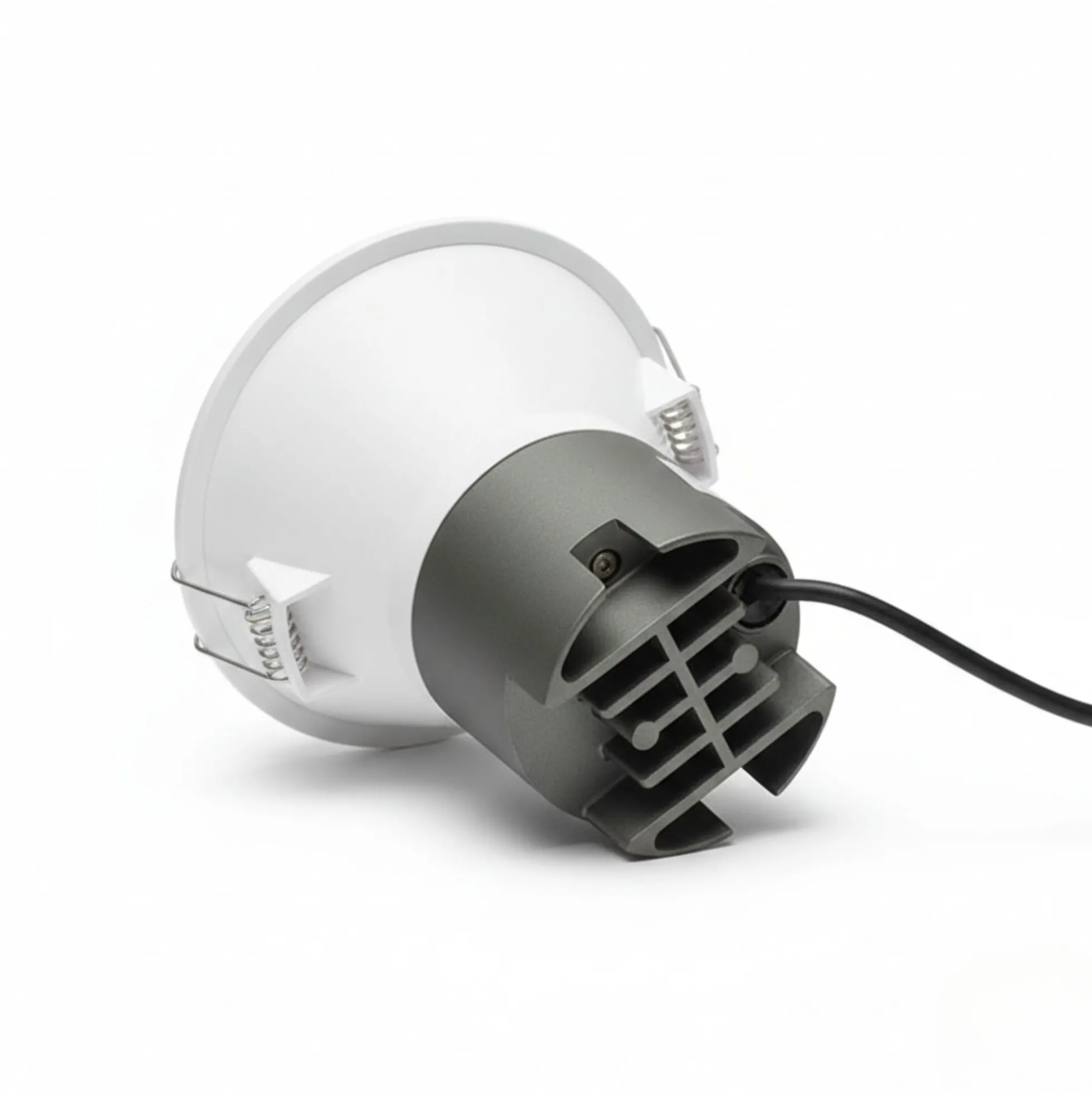 Foco LED empotrable blanco 11W "KOPPA"- Óptica 36º - Corte Ø 100mm - Bajo UGR
