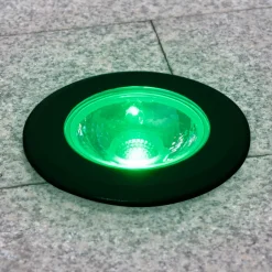 Foco LED empotrable en suelo - RGB - 12W - IP67 - 12VDC