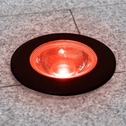 Foco LED empotrable en suelo - RGB - 12W - IP67 - 12VDC