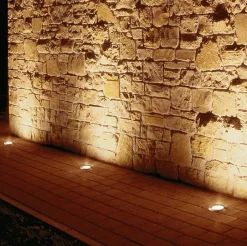 Foco LED empotrable en suelo - 10W - IP67 - Blanco Cálido