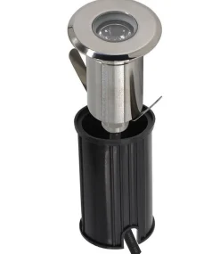 Foco LED empotrable en suelo - 1,5W - 12/24V DC - IP67 - Blanco Cálido