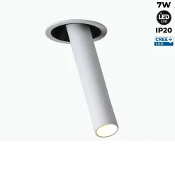 Foco LED empotrable orientable