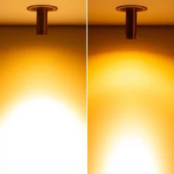 Foco LED empotrable orientable 