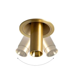 Foco LED empotrable orientable 